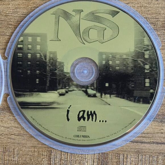 Nas Other - Vtg 1999 Nas I AM CD RAP HIP HOP